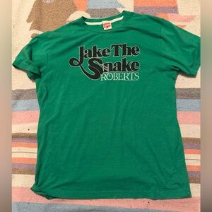 Homage Brand 1986 reprint WWE Jake the Snake T-Shirt size XL EUC
